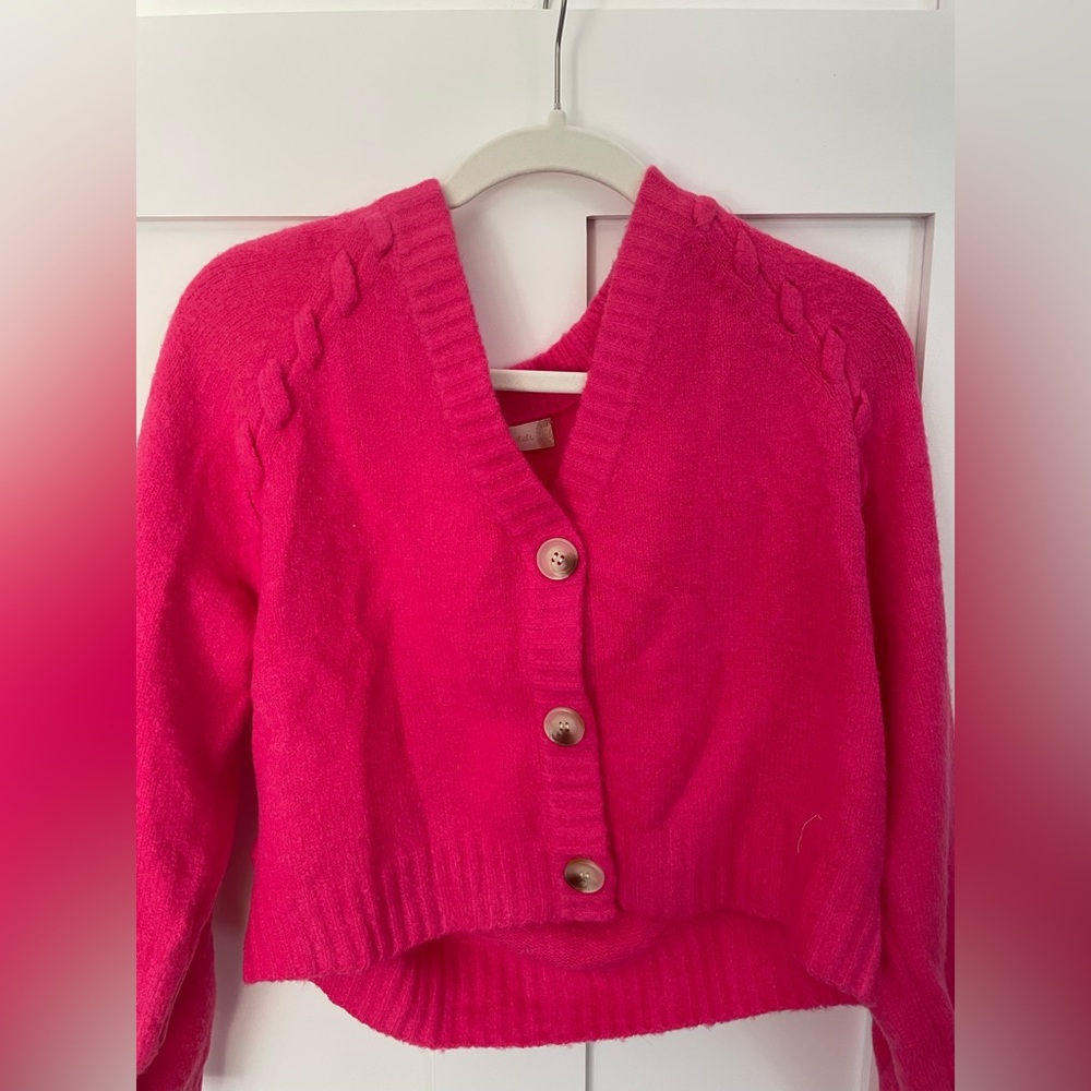 Alter’d State Hot Pink Sweater New With Tags